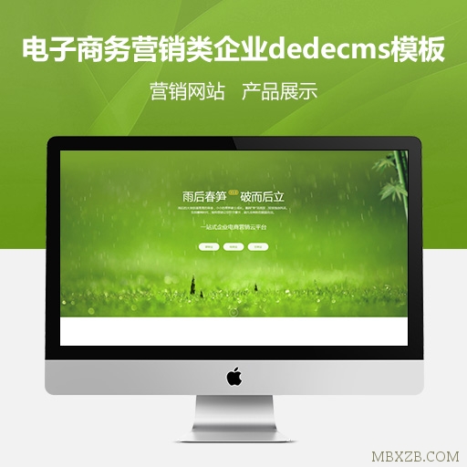 电子商务营销类企业dedecms模板 营销型企业站源码